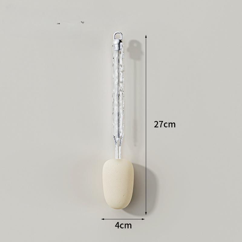 

Прозрачная щетка для чашки поставляется со встроенной щеткой для соломинки, щеткой для чистки стакана для воды, соломинкой с длинной ручкой и щеткой для чистки крышки чашки. Transparent silver