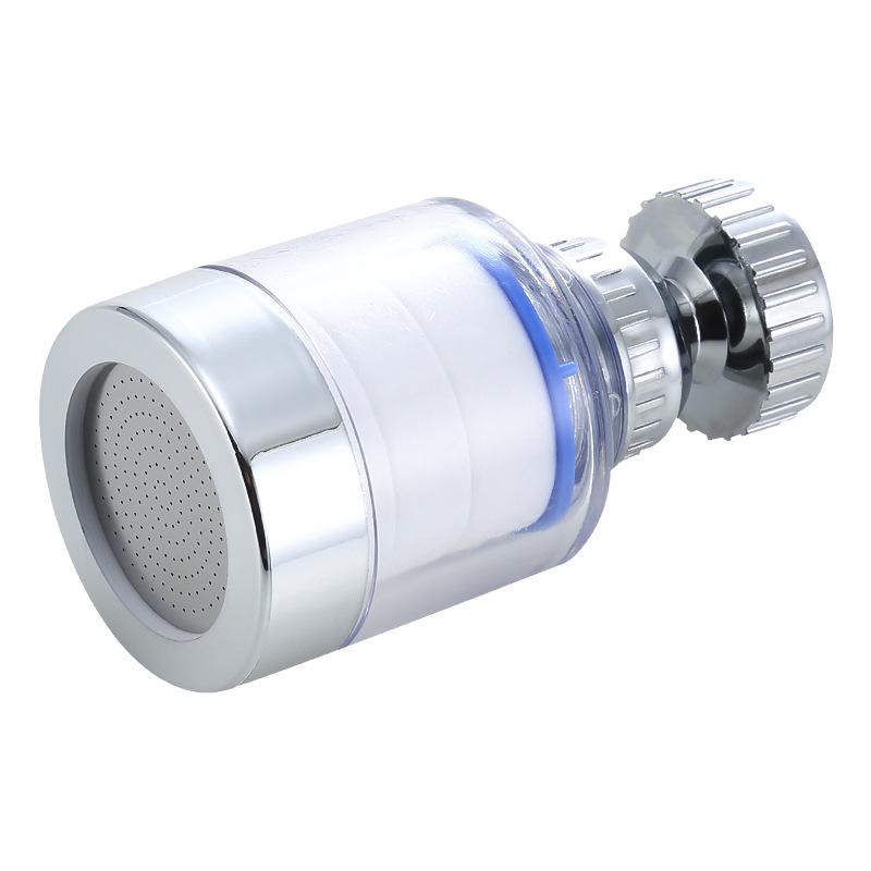 Household Faucet Filter Splash-proof Head Shower Water Filter Universal Kitchen Tap Water Booster Extension Extender