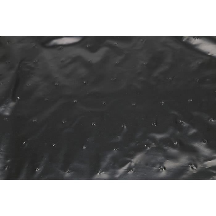 Toile de paillage pour jardin GREENGERS - 1,4m x 5m - Anti-mauvaises herbes et micro-perforée