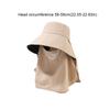 Wide Brim Sunscreen Fisherman Hat Lightweight Full Face Cover Sunshade Sun Hat Sun Protection Neck Guard Picking Tea Hat Camping