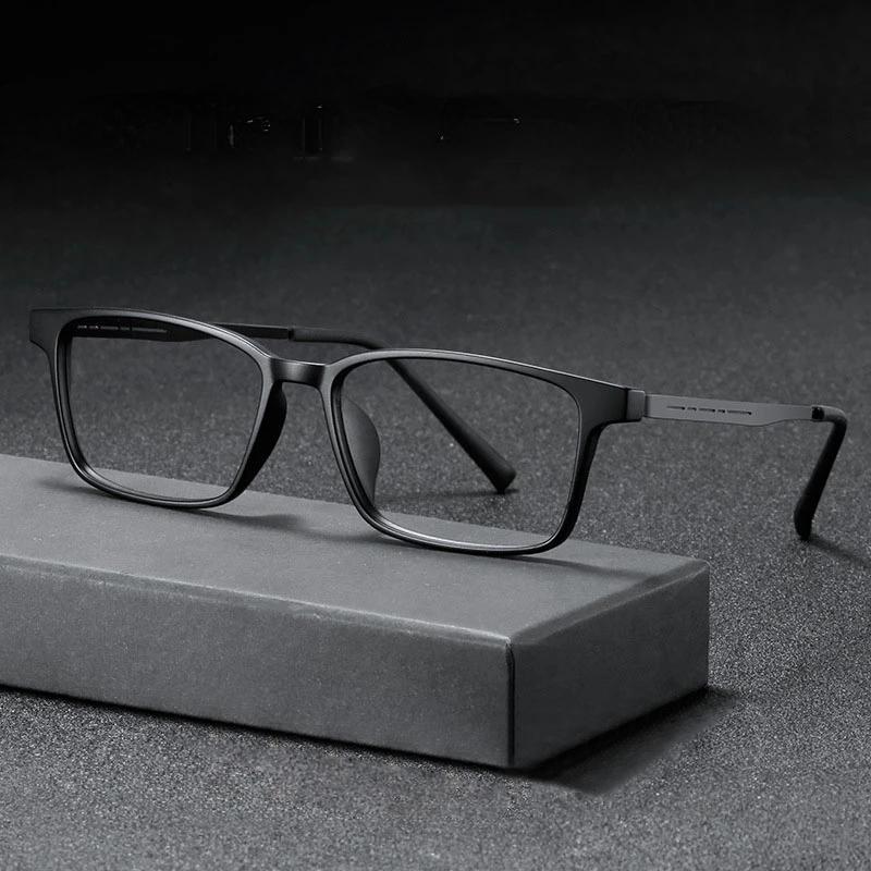 Reading Glasses Men Women Titanium Alloy TR90 Anti-Blue Light Full Frame Computer Spectacles Diopter +1.0 +1.5 +2.0 +2.5 To +4.0