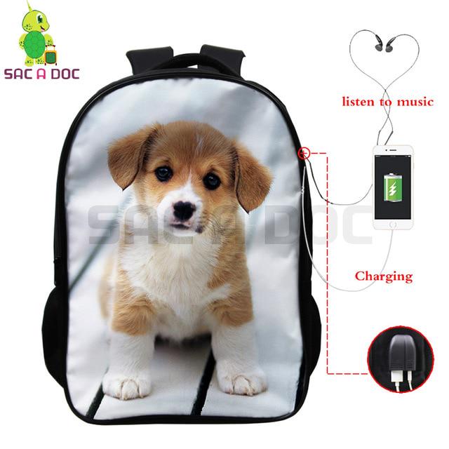 german shepherd school backpack