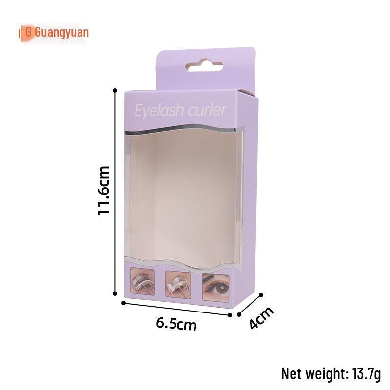 Duckbill Handle Wide-Angle Eyelash Curler - Portable Color Curling Tool