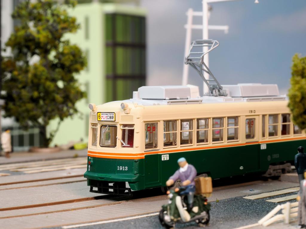 TOMYTEC Railway Collection Tetsuro Hiroshima Electric Railway 1900 Series 1913 Diorama Supplies 337799 No.