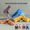 1:6 Skala Mini Leksakspistol Modell Detaljerad Legering Metall Falsk Pistol Samling för Visning Liten Pojke Barn Födelsedagspresenter