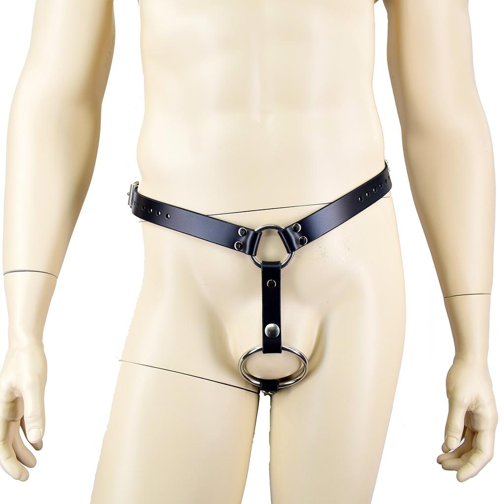 Sexy Leather Butt Plug Bondage BDSM Fetish Sex Toys For Up To 2 Inch Base Size Butt Plugs