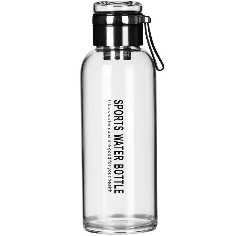 Portable Anti-scald High Borosilicate Glass Water Bottle