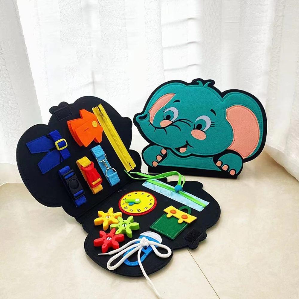 Hand Exercise Kids Montessori Toy Dressing Board Sensory Toy Early Education Toy  Gift for Kids
