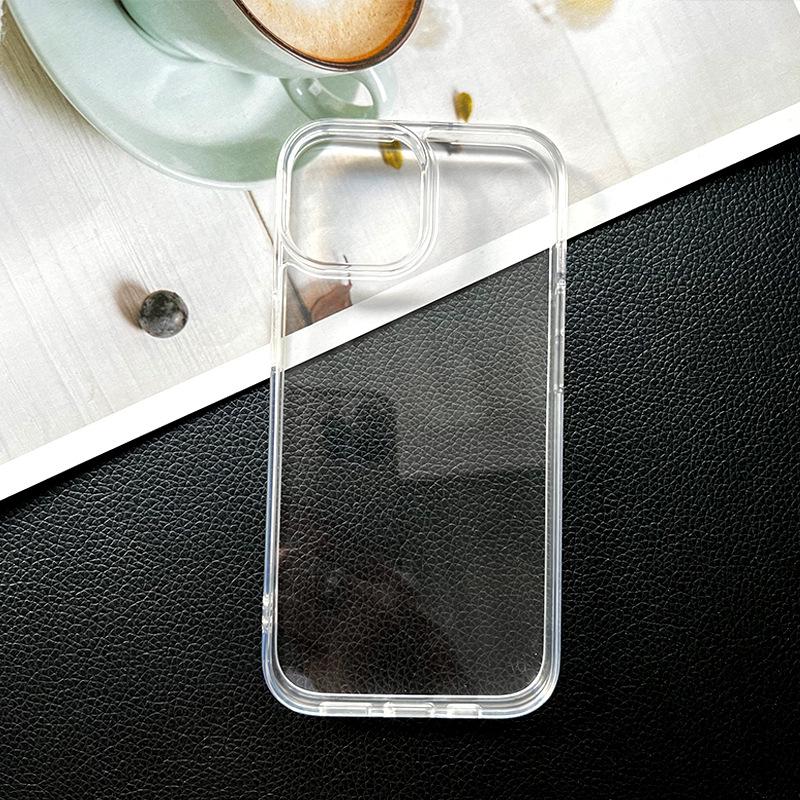 Die geriffelte Handyhülle ist geeignet für die transparente Hülle aus speziellem Harz und Creme-Gel und besteht aus Apple 16 Acryl in einem Stück