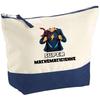 Makeup Bag - PLANETEE - Super Mathematician Woman - Large Size - HD Sublimation Printing - Made In France