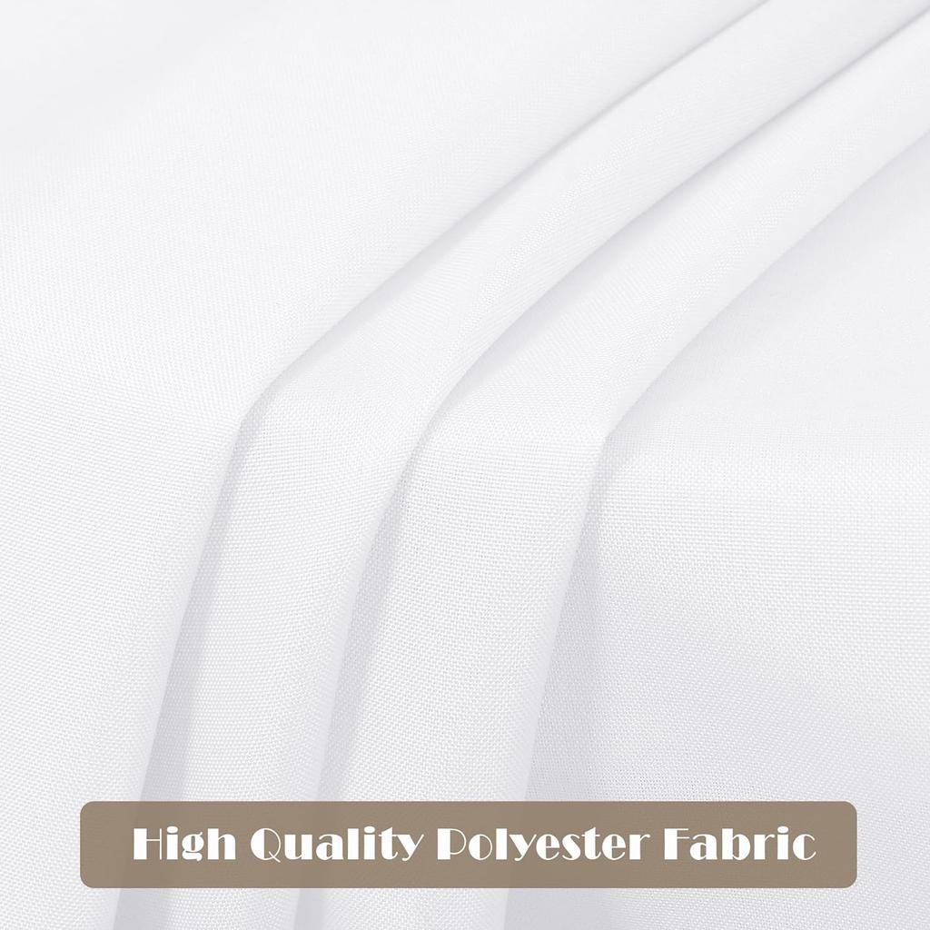 Rectangular Polyester Thicken Tablecloth Anti-Stain Anti-Wrinkle Table Cover,for Kitchen Dinner Party Wedding Buffet Feast Decor