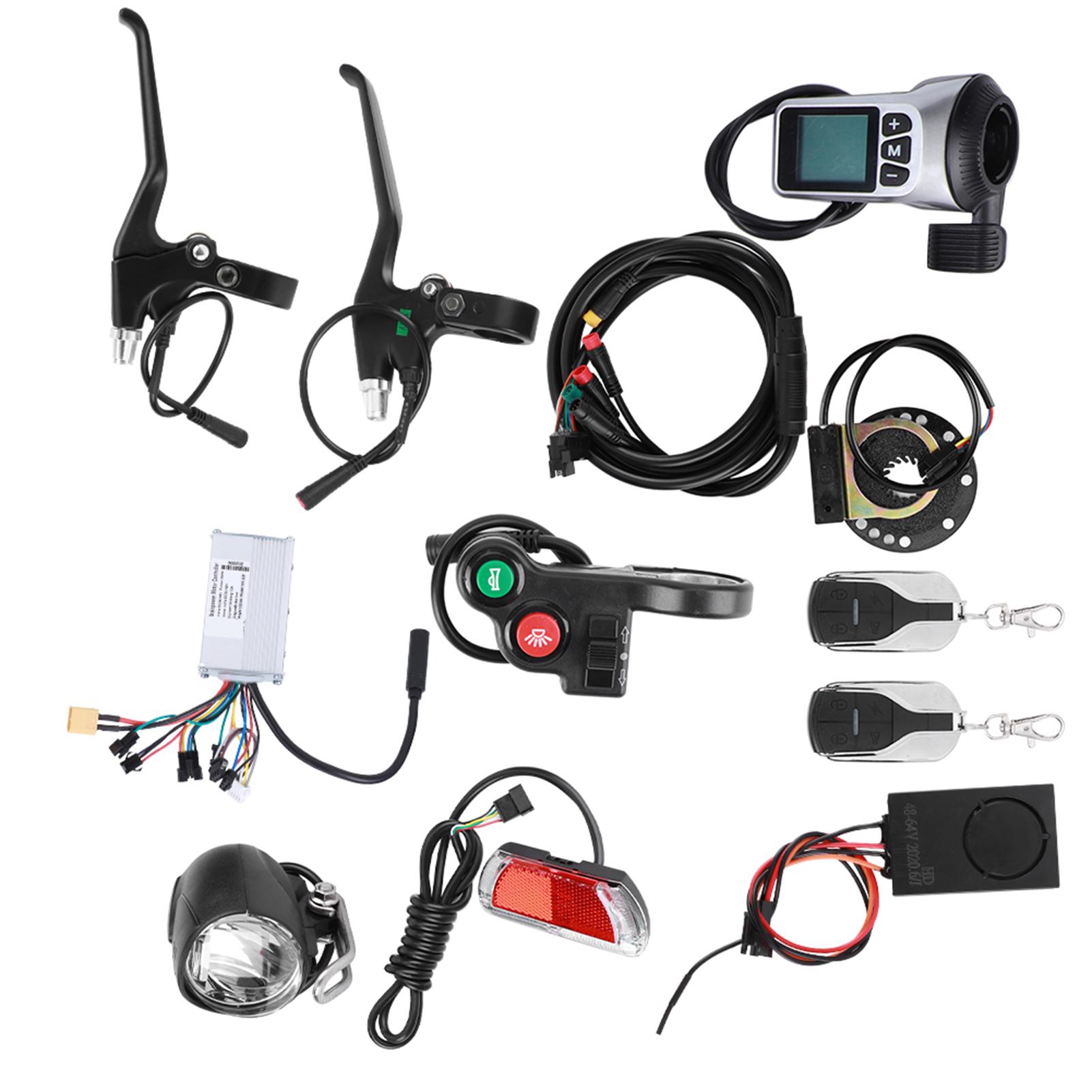 Mountain Bike Waterproof Line Kit Electric Bicycle Assist 124 Thumb Shifter Modified Accessory