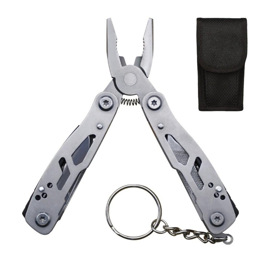 New Mini Multi Tool Pliers Repair Tool Portable Folding Pliers Stainless Steel Multi Purpose Survival Pliers Tools Outdoor Use