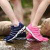 Spring and Autumn Outdoor Hiking Shoes Large Size Casual Breathable Sneakers Creek Tracking Shoes Couple Running Shoes Flat Shoes