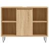 Bathroom Cabinet Sonoma Oak 80 x 33 x 60 cm Particleboard