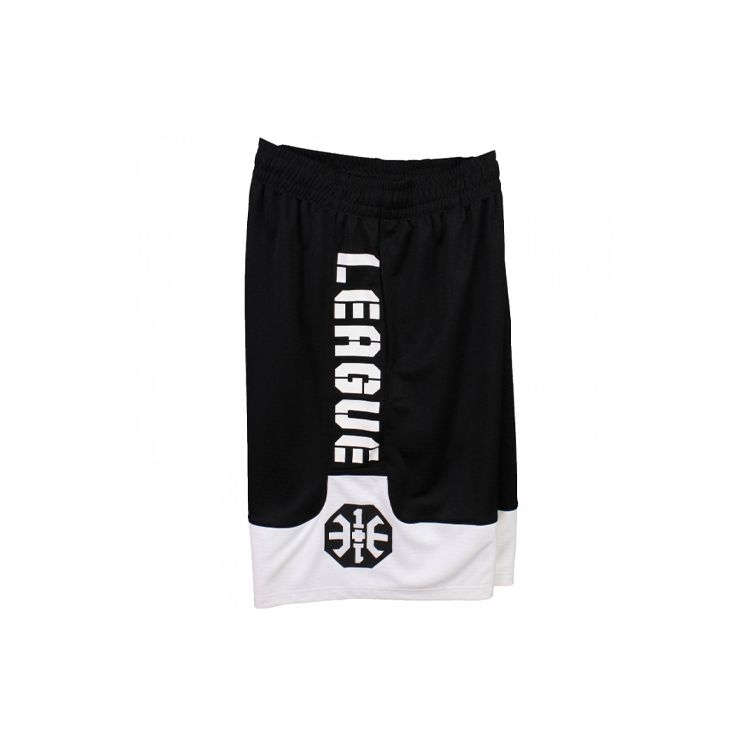 Li Ning Basketball Series Color Block Quick Dry Competition Shorts Men Shorts Black AAPP307-1