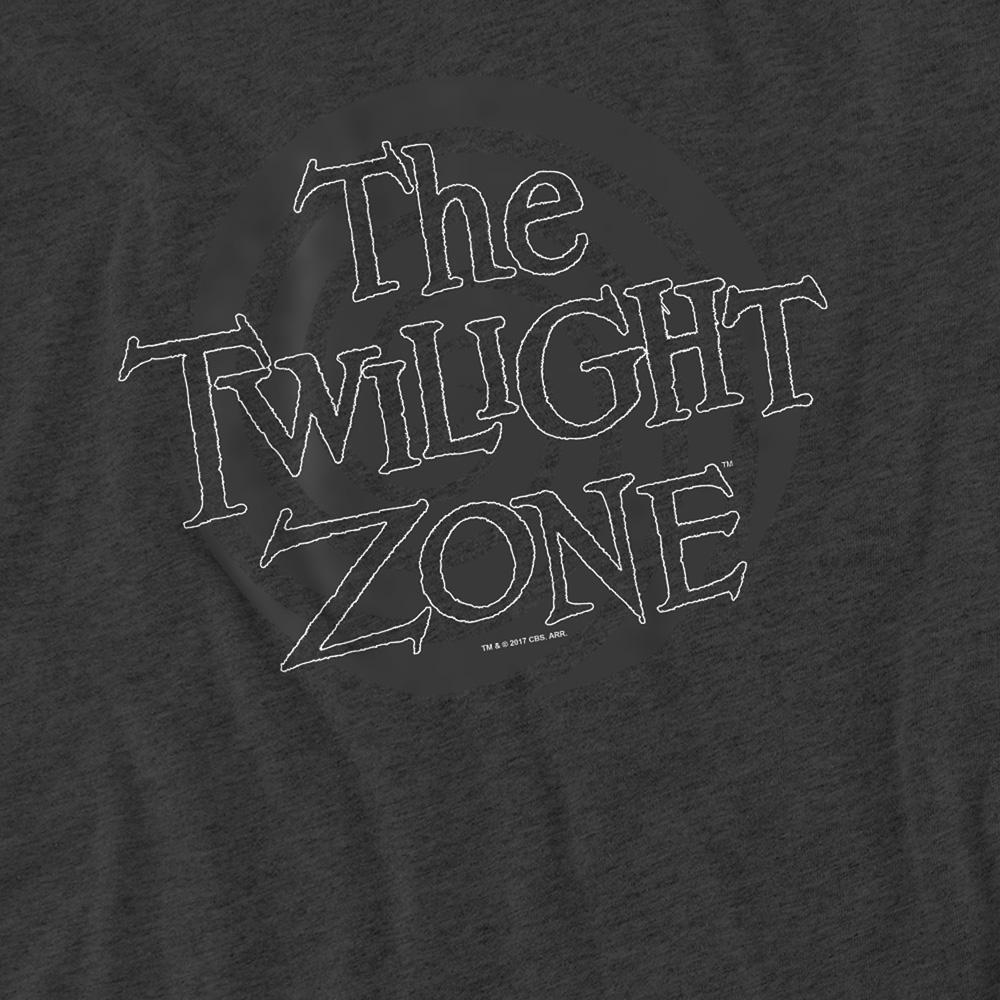 The Twilight Zone Unisex Adult Spiral Logo T-Shirt