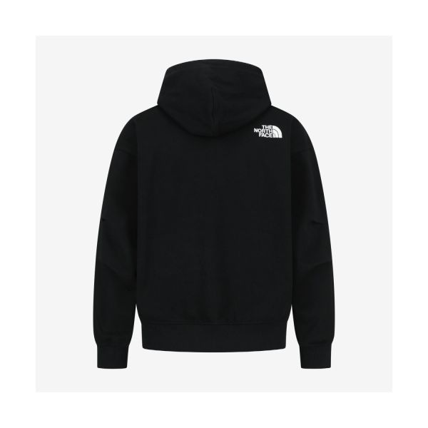 The North Face Chaqueta Unisex con Capucha y Cremallera de Manga Larga con Estampado de Letras NJ5JS01J