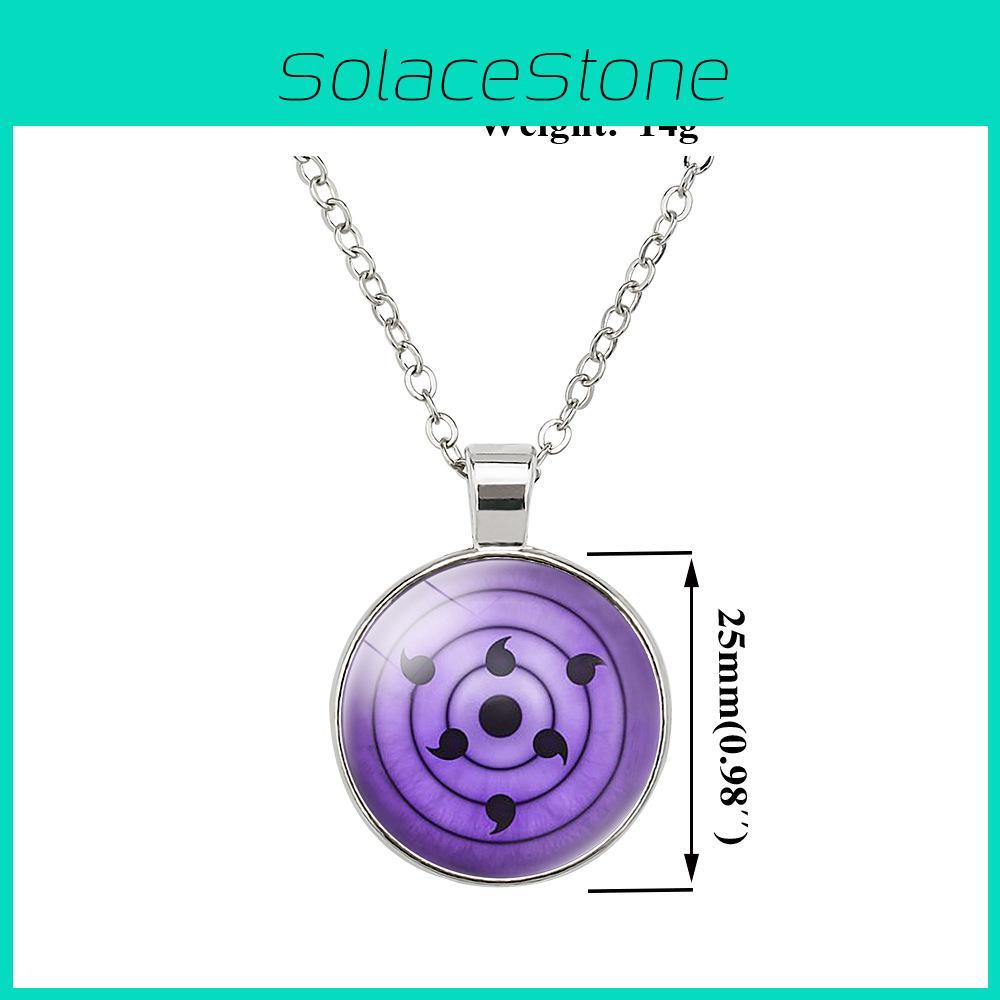 Stylish Naruto Time Gem Necklace Versatile Unisex Jewelry Perfect For Gifts