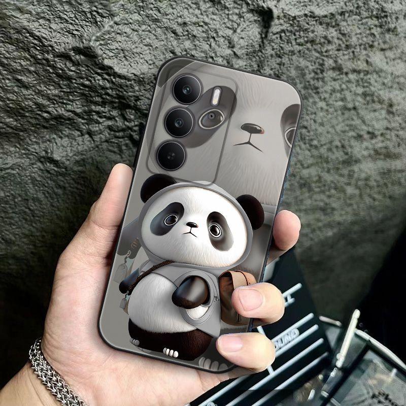 

RealMe C75 Mobile Phone Case Retro Ins Wind Internet Celebrity Sweet Cool High Art Sense Atmosphere Quicksand Minimalist Wind True Me C75 [Single Shell]