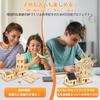 Solar Power 3D Wooden DIY Solar Windmill House Assembly Educational Science Craft for Kids Ages Creative Handmade Model Making Science Experiment Kit