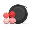 Magnetic Sensory Silicone Ball Hand Touch Ball Soft Massage Training Raised Point Waist and Back Foot Massage Ball 4/8 Pieces