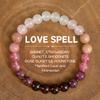 Festive Gifts Warm Pink And Red Tone Natural Stone Beaded Bracelet Fashion Jewelry For Unisex Daily Wear Stylish And Easy To Match Accessory