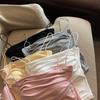 Women Crop Tank Top Sexy Square Neck Double Lined Ruched Corset Cute Cropped Sleeveless Cami Summer Outfit Going Out Top