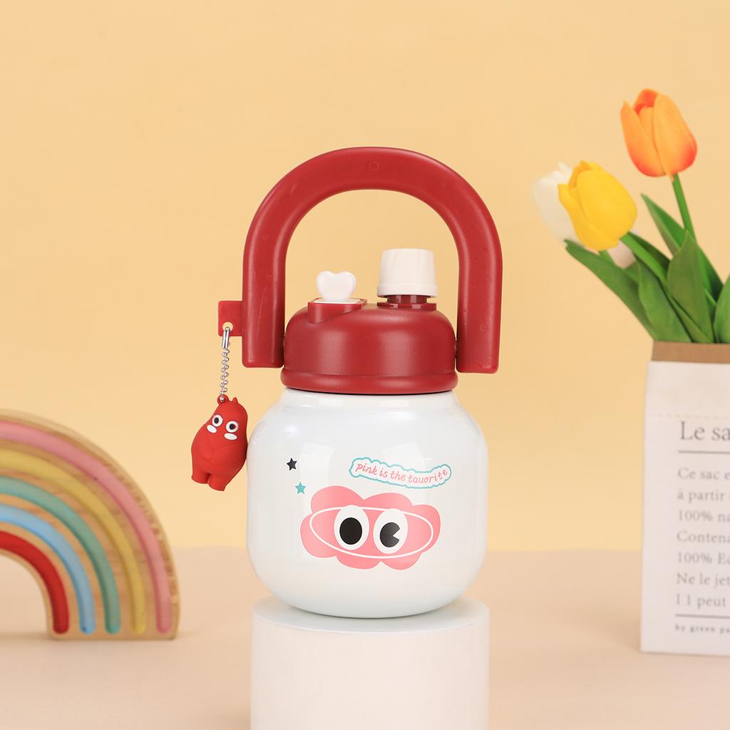 316 Stainless Steel Portable Teapot Insulated Cup, New Large Capacity Double Mouth Portable Teapot Large Belly Water Cup