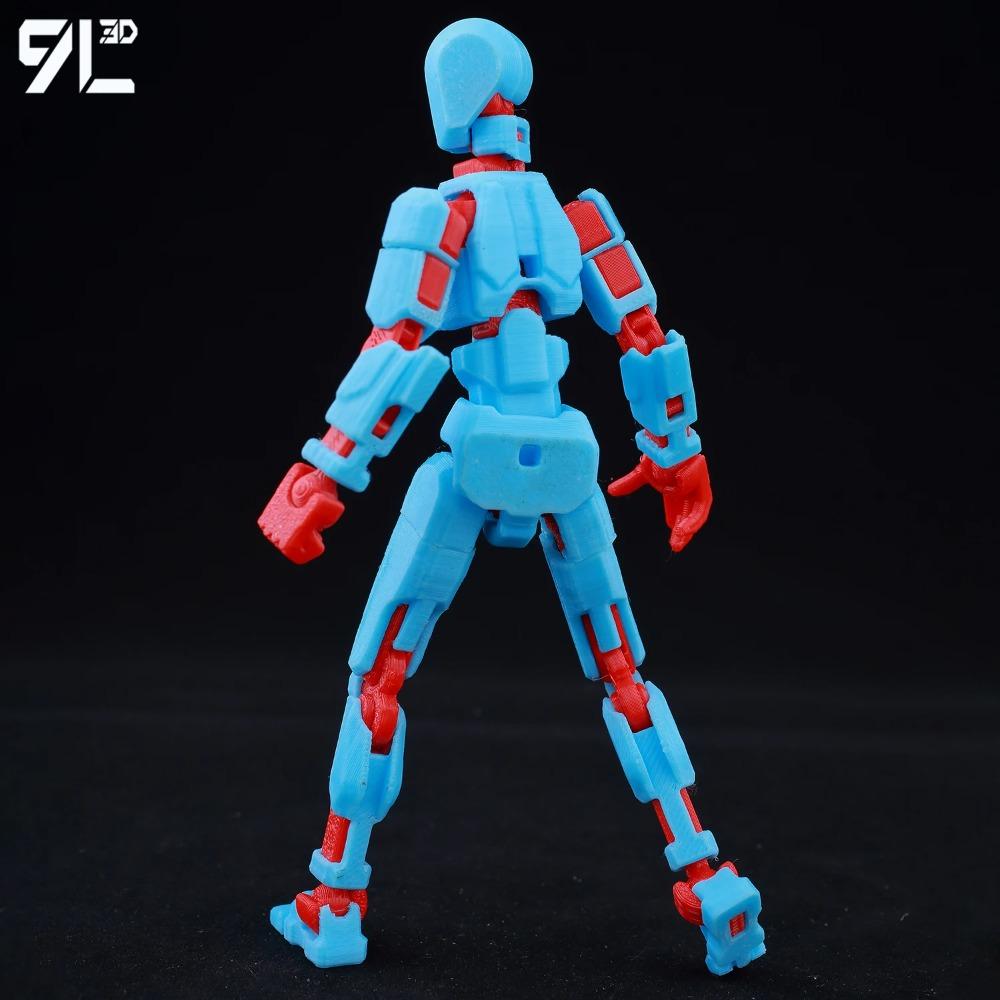 Dummy13 Lucky Puppets T13 Doll,Multiple Styling Combinations Robot Model,Cheap Holiday Gift,Cool Robot Doll Desktop Decoration