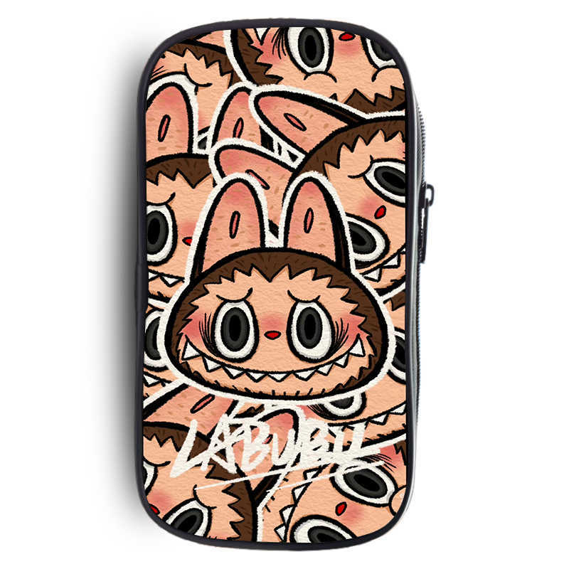 2025 Labubu Primary And Secondary School Students Cartoon Diy Printing Fashion Storage Pencil Bag