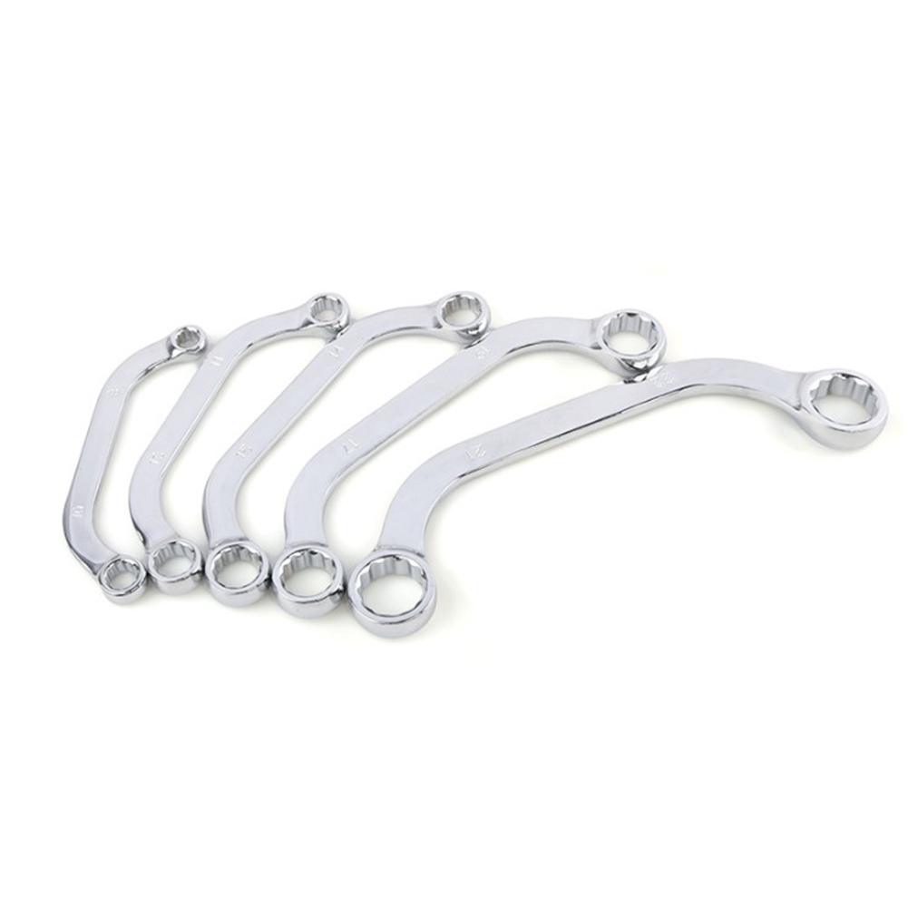 5pcs U Shaped Socket Wrench Set for DIY and Automotive Maintenance