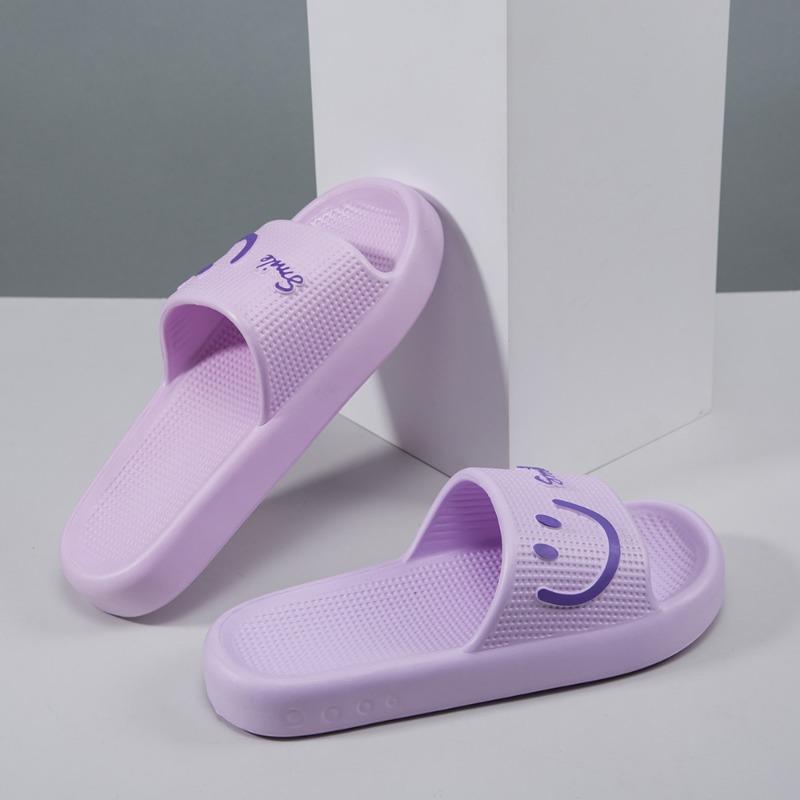 EVA slippers women's summer wear household bathroom cheap stall indoor couple plain sandals