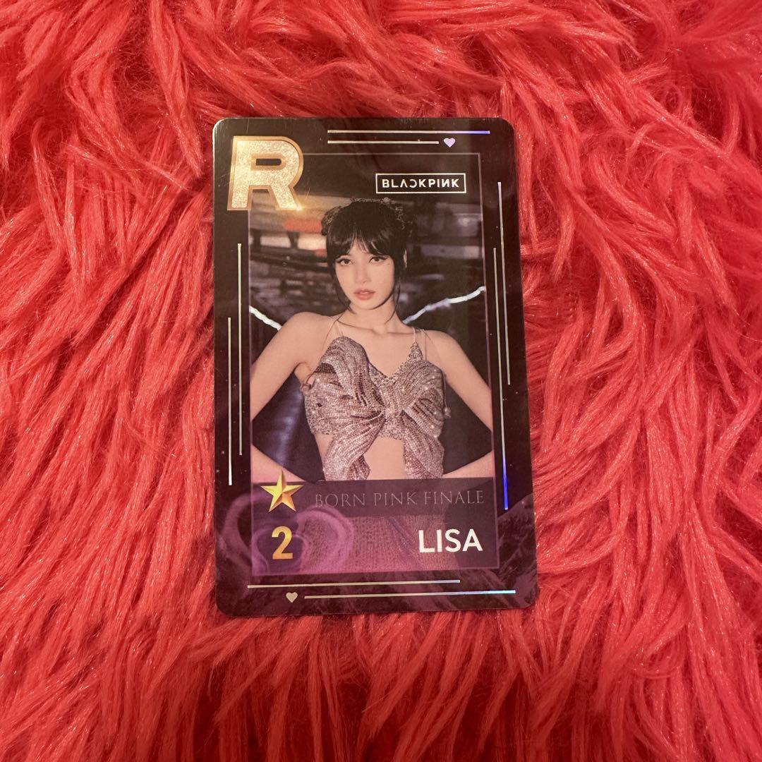 

[Б/У] blackpink superstar сеульский концерт lucky drop коллекционная карточка лиса