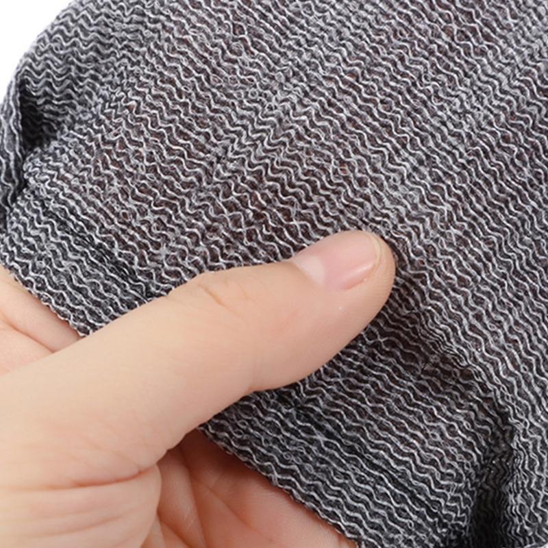 Reusable Soap Holder Exfoliating Mesh Soap Pouch Bath Accessories Hanging Loop for Space Saving Durability Nylon Mesh