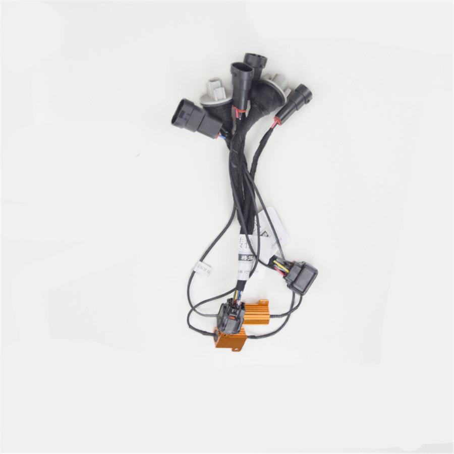 For 2016-20 Honda Civic Halogen to LED Headlight Conversion Wire Harness Adapter