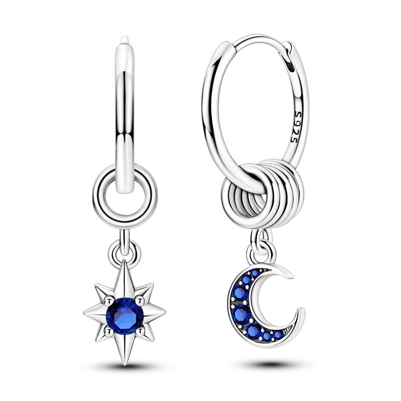 925 Sterling Silver Pendant Earrings for Women Wedding Jewelry Gift Sweet Cherry Butterfly Dragonfly Pony Drop Earrings Eardrop