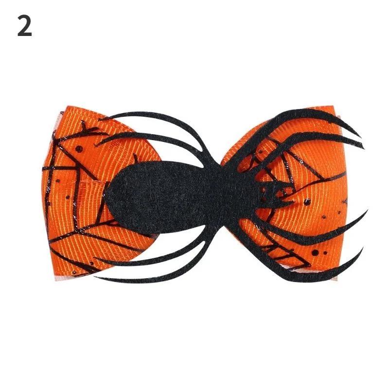 1 Pcs Halloween Cartoon Spider Pumpkin Hair Clip Black Cat Skull Hair Accessories For Girls Day Dress Up Party Decor Gifts