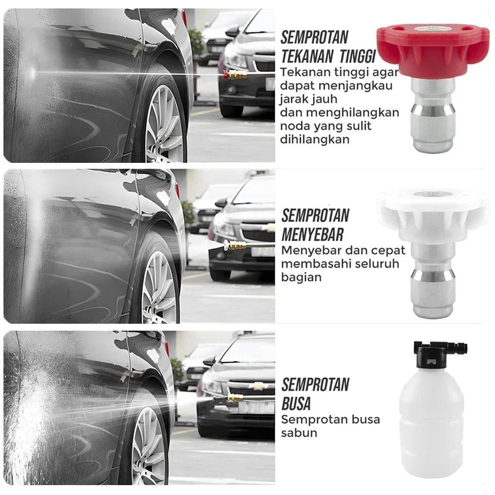 Outdoor Portable Car Wash Machine Rechargeable Power Garden Tool Wireless High Pressure Cleaning Water Spray Gun New