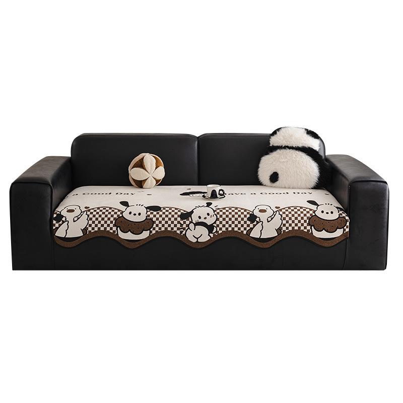 Non-Slip Thickened L Shape Sofa Cover Dirt-Resistant Standard Size Stay In Place Sofa Slipcovers Couch Cap Furniture Case