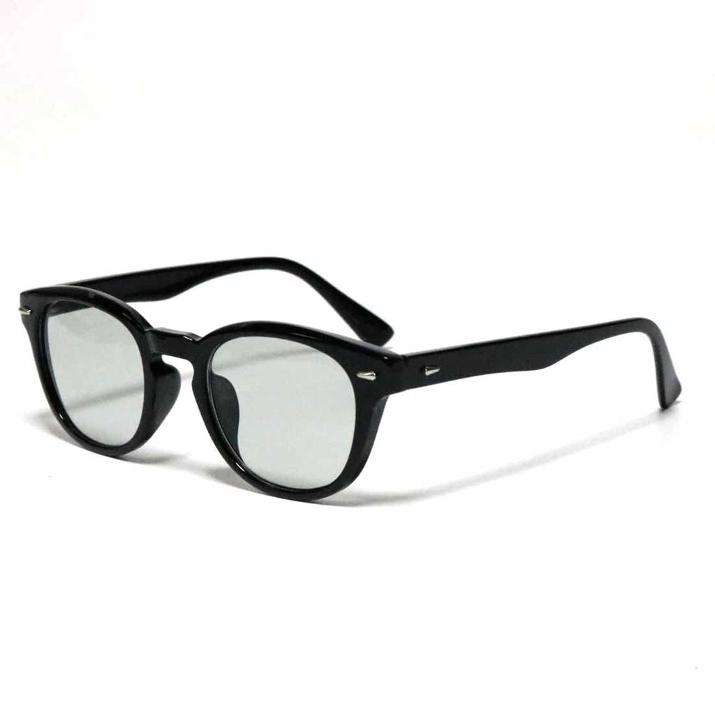 [Berkuto] Black Extract X Light Gray Sunglasses, Eyeglasses, Fashion Glasses, Fashion Glasses, Men's, Women's, Round, Square, Transparent, Tinted,