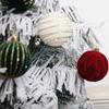 For Wedding Ceremonies Wine Red Green Ornaments Festive Tree Decor Holiday Decoration Ornaments Reusable Holiday Balls