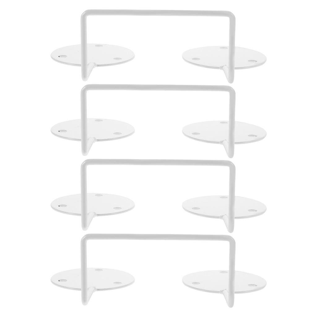 4 Pezzi Fermo Scivolamento Materasso Barra di Fissaggio in Metallo Deflettore Antiscivolo Supporto Materasso Antiscivolo Fissaggio Telaio Letto Accessorio Biancheria da Letto