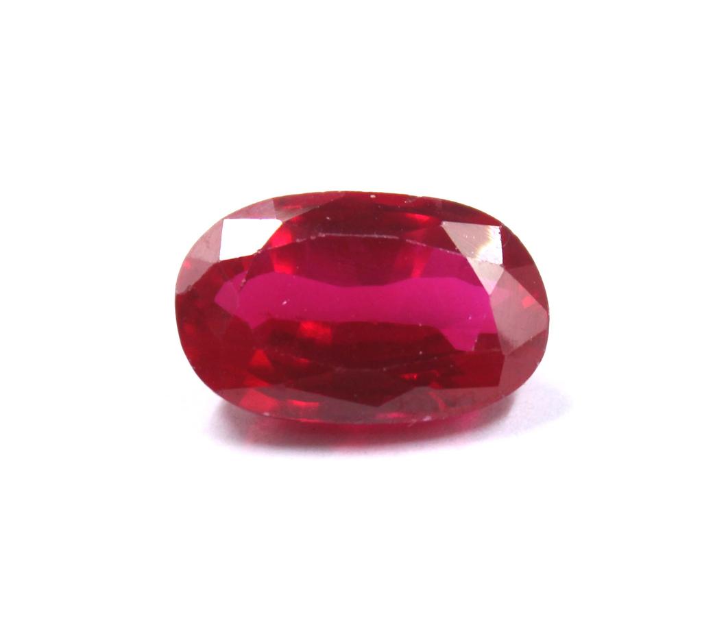 14.65 Carat Washington's Birthday Transparent Oval Shape Red Ruby Certified Burma Gemstone SN202