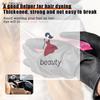 Hair Dye Glove Professional For Hair Styling And Dyeing Thick Latex Black Corrosion Resistance High Elasticity Hairdressing Tool