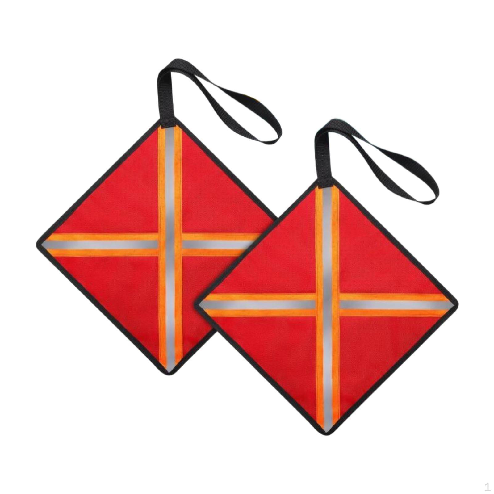 

Set of 2 Truck Flags, Trailer Flags