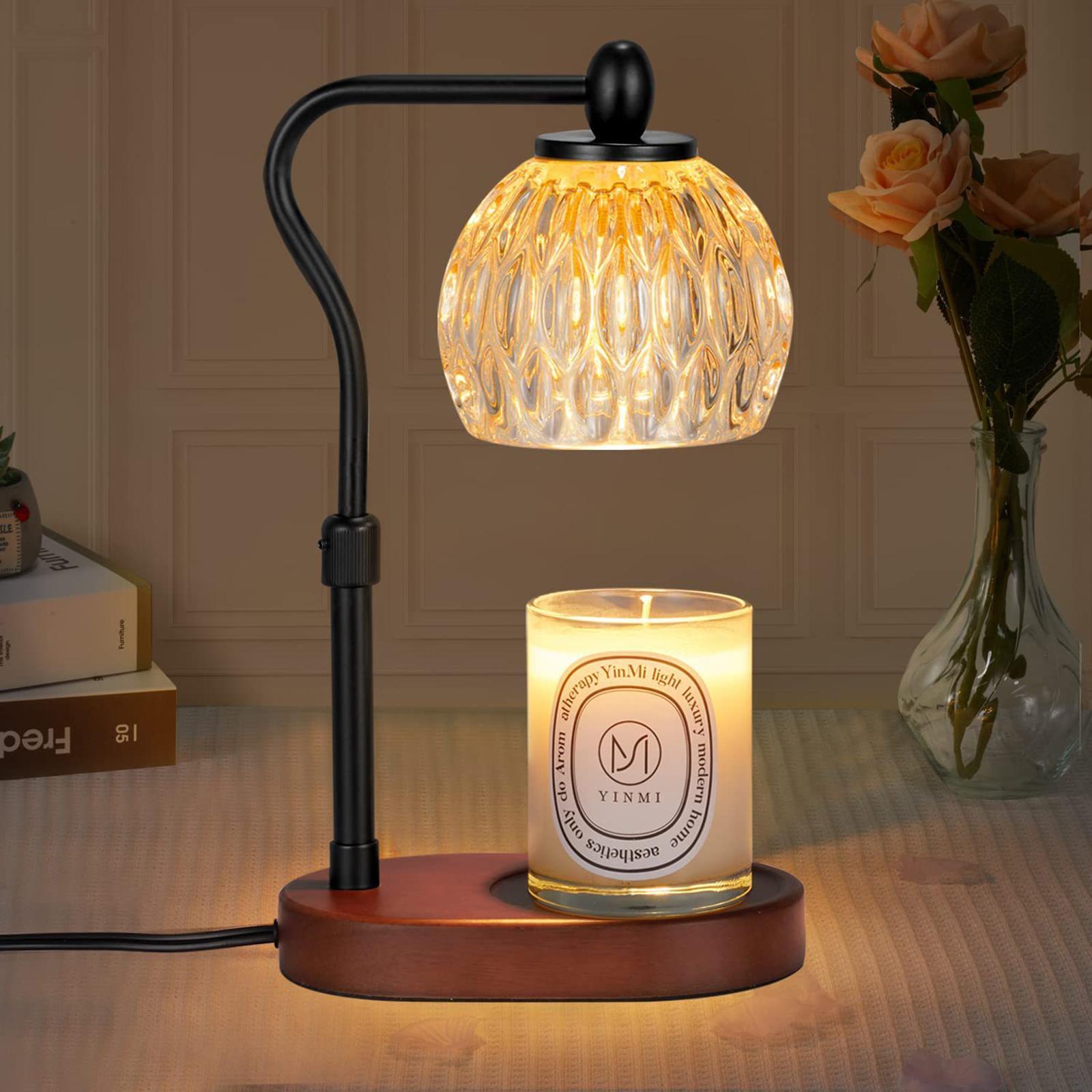Lampe Chauffe-bougie électrique Vusddy - Diffusion Parfum Sans Flamme - Intensité Variable
