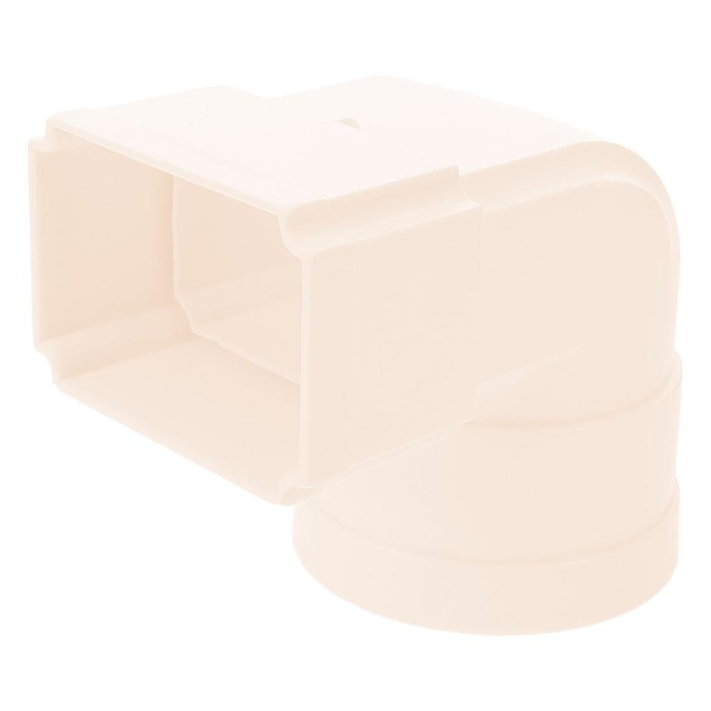 Adattatore Grondaia Pluviale in Plastica Connettore a Bocca Larga Parte della Grondaia Tettoia Sistema di Scarico Acqua Piovana Accessorio Pluviale