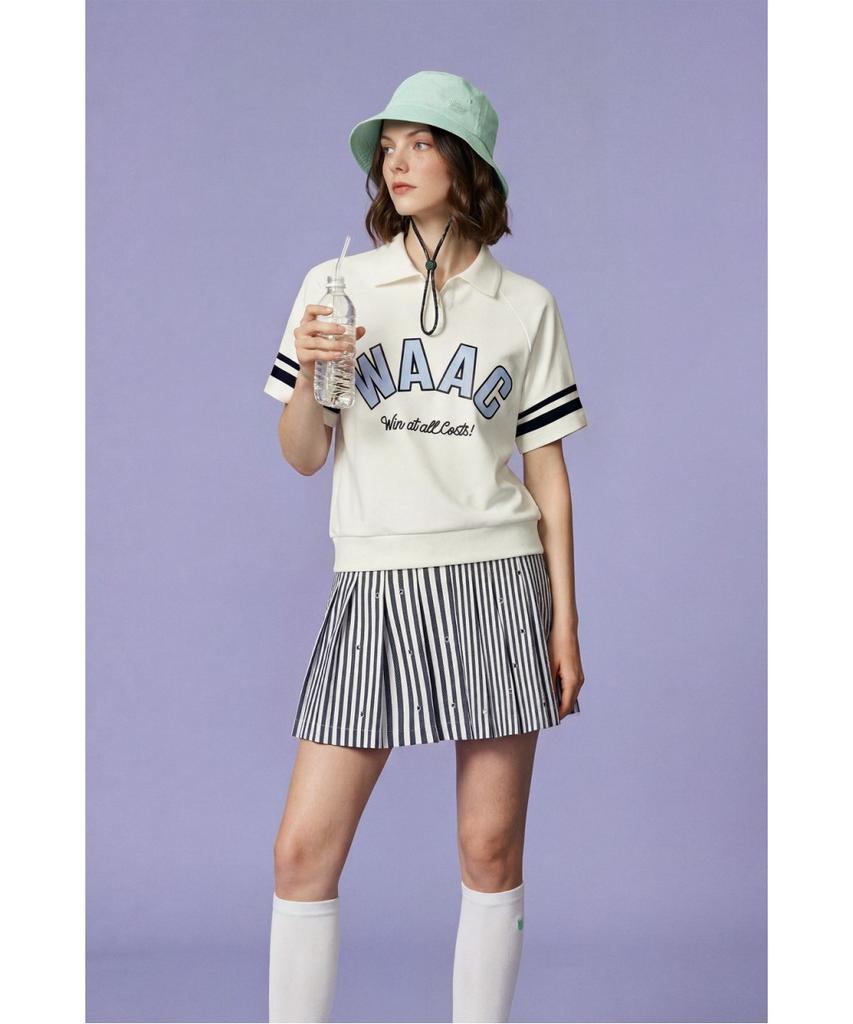 WAAC Women Seersucker Skort Wwkcm26520Nyd