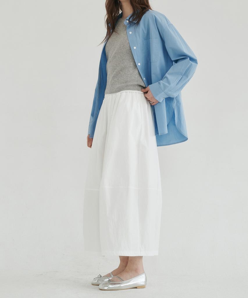 Rosiro Pure Light Skirt White
